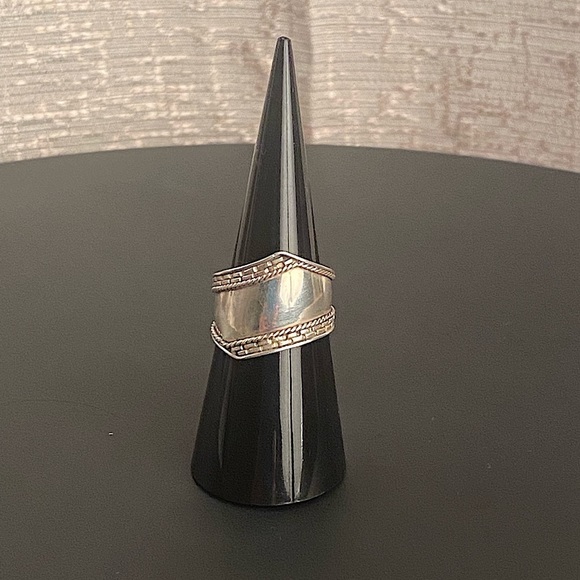 Jewelry - Sterling Silver Vintage Boho Spoon Ring 7 Stamped